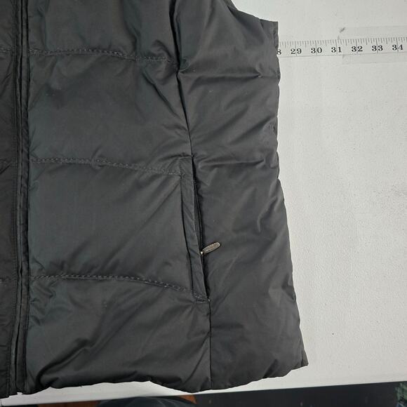 Eddie Bauer Women's Quilted Goose Down Puffer Vest Black XL Polyester 5984 - Picture 2 of 10